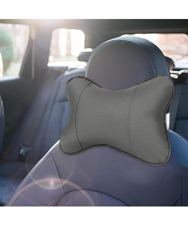 Fadcaer Car Neck Pillow - Small Car Headrest Cushion for Child - Universal Seat Support for Travel/Office/Home (Grey) - Buy Online on GoSupps.com