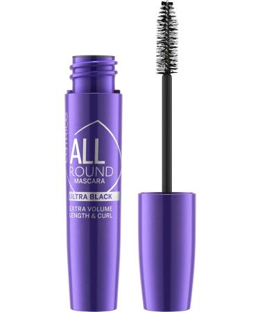  Catrice Catrice Allround - Pack of 3 Ultra Black Mascaras - For Volume and Length - No. 010 Blackest Carbon Black Ever - Extendable Matte Vegan Fragrance-Free Alcohol-Free - 3 x 11 ml - Buy Online on GoSupps.com