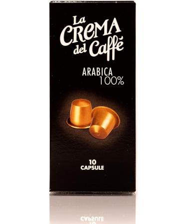 The 100% Arabica Coffee Cream 120 Nespresso Compatible Capsules 100% Arabica Precious Blends with a Delicate and Balanced Taste with Floral and Fruity Notes - Buy Online on GoSupps.com