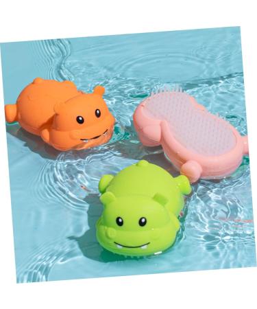 Toddmomy Silicone Shampoo Brush for Kids | Baby Scalp Exfoliator & Massager - Buy Online on GoSupps.com