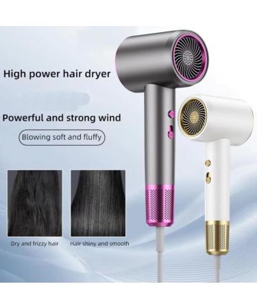 Numoya Jetspeed Hair Dryer Numoya Hair Dryer Blow Dryer with Diffuser for Curly Hair Numoya Jetspeed Hair Dryer Adjustable Speed Fast Drying (Grey) - Buy Online on GoSupps.com