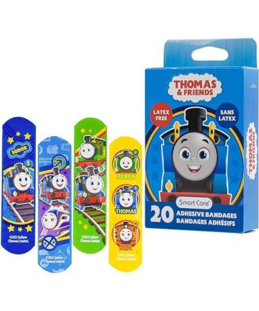 Buy JJM Thomas and Friends Character Bandages - Assorted Designs Box of 20 - Ideal for Kids 3-Pack - International Shipping Available - Buy Online on GoSupps.com
