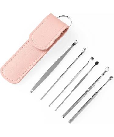 SSWERWEQ Ear wax removal tool Ear Wax Cleaner Pickers Stainless Steel Earpick Wax Remover Curette Ear Pick Cleaner Ear Cleaner Spoon Care Ear Clean Tools (Color : Pink) - Buy Online on GoSupps.com