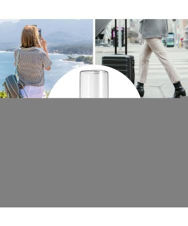 Travel Toothbrush Mug Case | Portable Toothbrush Storage Box & Transparent Toothpaste Cup for Camping & Business Trips - Buy Online on GoSupps.com