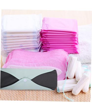 4pcs Reusable Charcoal Menstrual Pads | Washable Mesh Cloth Napkins for Women | Convenient & Eco-Friendly Feminine Care - Buy Online on GoSupps.com