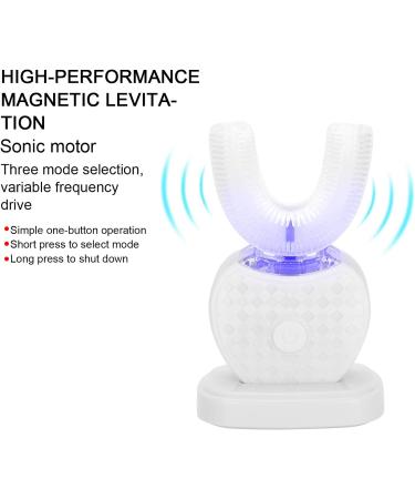 ANGGREK U Shape Adult Electric Toothbrush - 360 Teeth Whitening & Oral Care Tool - Buy Online on GoSupps.com
