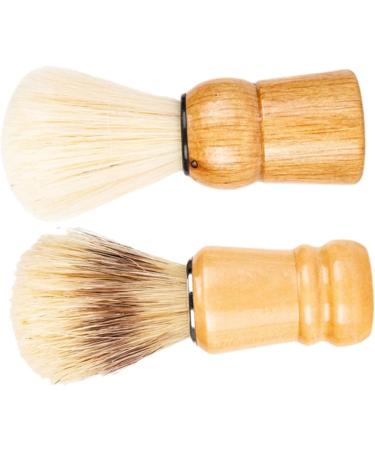 Frcolor Beard Bush Set | 4-Piece Goat Hair Shaving Brush & Neck Brush | Ideal for Men s Grooming | Art of Shaving Tools | International Shipping - Buy Online on GoSupps.com