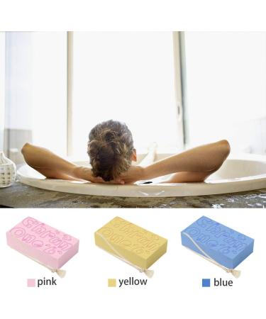 3PCS Exfoliating Bath Sponge Set for Shower - Asian Spa Cellulite Massager and Dead Skin Remover - Moisturizing Body Exfoliator - Buy Online on GoSupps.com
