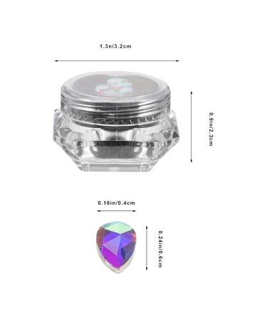 AB Colored Tooth Gem Kit - Fashionable DIY Tooth Jewelry for Teeth Ornaments - 0.6x0.4cm - Buy Online on GoSupps.com