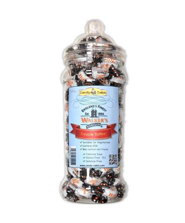 Walkers Toffee 1.25kg Victorian Style Jar Traditional Retro Sweet Shop Treacle Chocolate Mint Liquorice Salted Caramel (Treacle Toffee Just for You) Treacle Toffee Just For You
