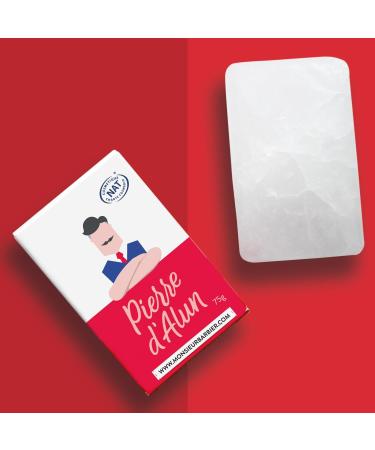 Shop Alaunstein by Mr. Barbie - 100% Natural French Monoblock for Shaving & Deodorizing | Soothing & Cleaning Solution - Buy Online on GoSupps.com