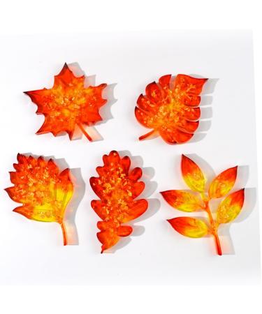 ABOOFAN 5pcs Maple Crystal Coasters Silicone Mold Cup Mat Coaster Mould Manual Monstera Leaf - Buy Online on GoSupps.com