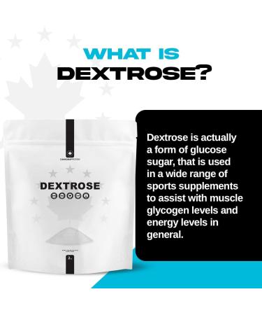 Canadian Protein Dextrose Powder | 2 kg of Workout Boosting Great Tasting Sugar Substitute for Quick Muscle Recovery Fast Absorbing Carbohydrate Post-Workout Shake 2 kg (Pack of 1) - Buy Online on GoSupps.com