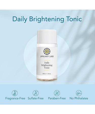 Daily Brightening Tonic with Witch Hazel Extract - Hydrating Face Toner 150mL - Buy Online on GoSupps.com