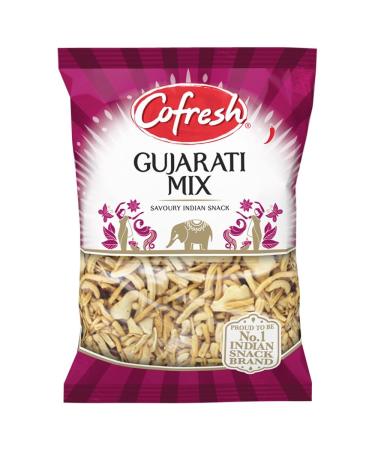Cofresh Savoury Indian Snack Pack Of 6 (325gm Gujarati Mix) Gujarati Mix 325 g (Pack of 6)