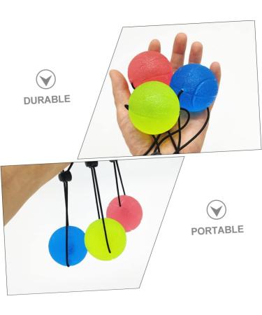 Frcolor 5-St Handle Finger Training Balls | Fitness Equipment for Hand Strength & Grip | Decompression & Massage Gym Trainer - Buy Online on GoSupps.com