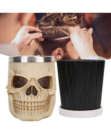 ZJchao Cool Retro Barber Shop Scissors Storage Rack Detachable Design for Storage Suitable for Various Tools 201 Stainless Steel + Resin Primitive Skull Color with Six Storage - Buy Online on GoSupps.com