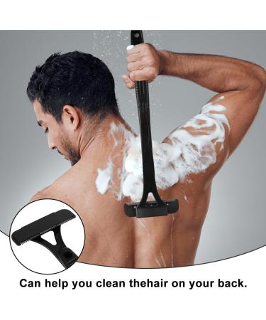 Foreverup Back Razor for Men - 5 Blade Foldable Back Hair Remover | Effective Dry & Wet Shaving - Buy Online on GoSupps.com