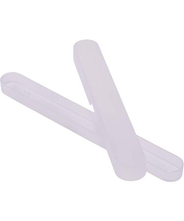 PARSA Beauty Toothbrush Case - Durable White Plastic Travel & Storage Box for Toothbrushes - Buy Online on GoSupps.com