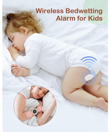 GROWNSY 2-in-1 Wireless Bedwetting Alarm & Potty Watch | Rechargeable with Music & Vibration | Effective Solution for Kids & Elderly - Buy Online on GoSupps.com