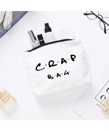 Friends Theme Natural Reusable Makeup Bag - Eco-Friendly Gift for Best Friends - Buy Online on GoSupps.com