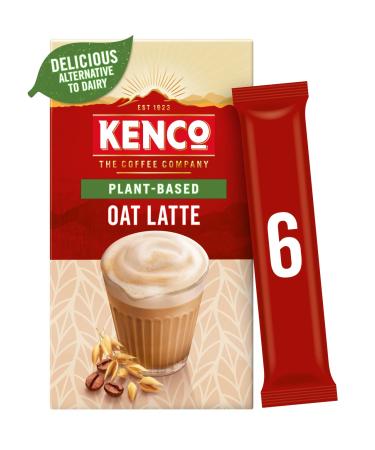 Kenco Plant Based Oat Latte Instant Coffee Sachets x6 Oat 21 g (Pack of 6)