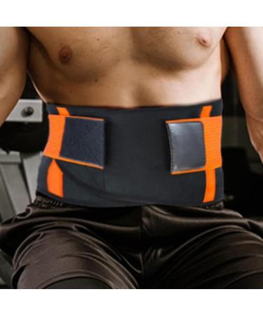 Adjustable Lumbar Support Belt - Breathable Lower Back Brace for Fitness | Small Size | Best Lower Back Support for Pain Relief - Buy Online on GoSupps.com