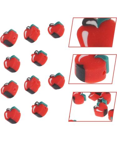 Lurrose 800 PCS Cut Sound Fruits Bracelet Kit - DIY Jewelry Loose Pearl Necklaces Keychain Charm for Kids - Fruit Design Craft Supplies - Buy Online on GoSupps.com