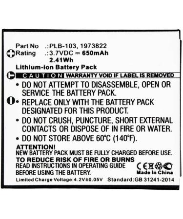 Buy Synergy Digital Wireless Headset Battery - Compatible with Bang & Olufsen BeoPlay H9i | Ultra High Capacity Li-ion 3.7V 650mAh Replacement for PLB-103 - Buy Online on GoSupps.com