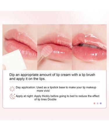 Natural Lip Plumper Balm Jar with Lip Gloss Serum - Lip Enhancer Mask for Moisturizing, Reducing Fine Lines - Day and Night Lip Care (10ml) - Buy Online on GoSupps.com