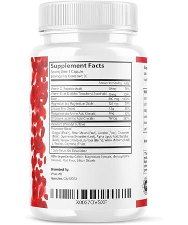 Glucofort Supplement: 2 Pack for Blood Sugar Support - Official Formula - Buy Online on GoSupps.com