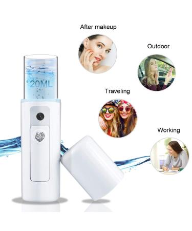 Nano Facial Mister - Hydrating Cool Mist Sprayer for Skin Care, Makeup, and Eyelash Extensions - Buy Online on GoSupps.com