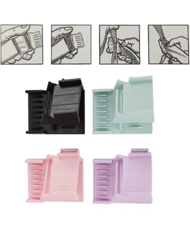 Hair Clipper Guards 4 Colors Professional Clipper Guards Set Removing Split Ends Hair Guards with Positioning Comb Easy to Use Hair Clipper Guards Accessories for Home Use - Buy Online on GoSupps.com