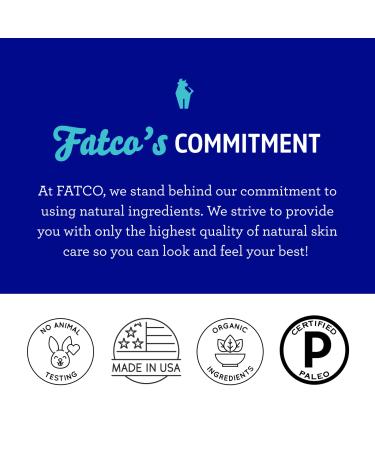 FATCO Stank Stop All Natural Deodorant - Grapefruit & Ginger with Tallow & Organic Coconut Oil (1.7 oz - Buy Online on GoSupps.com
