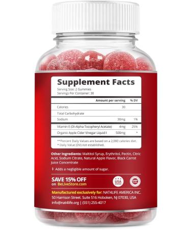 BeLive Turmeric and Apple Cider Vinegar Gummies for Inmune Support Mobility Support Detox Cleanse and Digestive Health - Buy Online on GoSupps.com