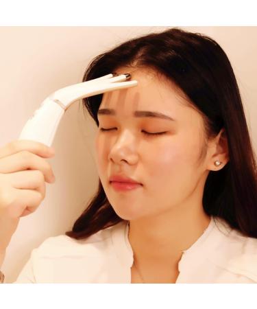 Magiclulu Massagekamm Hair Treatment - Strong Vibration Scalp Massage Comb for Hair Care | Simple Design ABS Brush | International Shipping Available - Buy Online on GoSupps.com