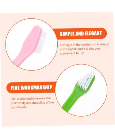 DOITOOL Pet Toothbrush 10pcs Tooth Nylon -head Brush Toothbrush Cat Supplies Pets Teeth Handheld Puppy for Oral Pet Toothpaste - Buy Online on GoSupps.com