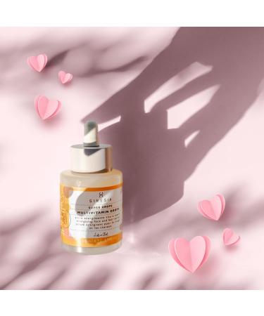 Sinesia Super Drops - Hydrating Multivitamin Serum for Face Hair & Skin | Vitamin C & E Antioxidant Treatment - Nourishing Face Oil for Women (1.7 oz - Buy Online on GoSupps.com