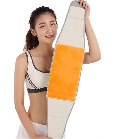 Samnuerly X-Large Lumbar Belt | Premium Cozy Waist Warmer for Abdominal Protection | Thick Winter Plush Design - Buy Online on GoSupps.com