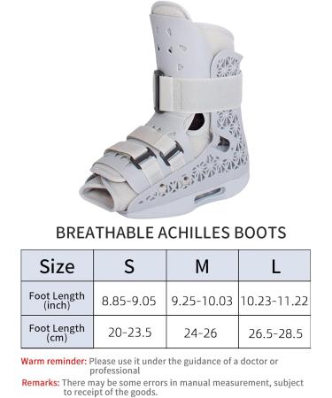 Medical Inflatable Hiking Shoe Walker Boot Air Walker Orthesis for Ankle Pain Stress Fractures & Achilles Tendon Relief - Buy Online on GoSupps.com