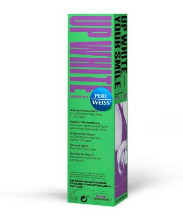 UP WHITE by PERLWEISS - Advanced Whitening Toothpaste with US Baking Soda Reduces Yellowing Gentle Cleansing 75ml - Shop Internationally - Buy Online on GoSupps.com