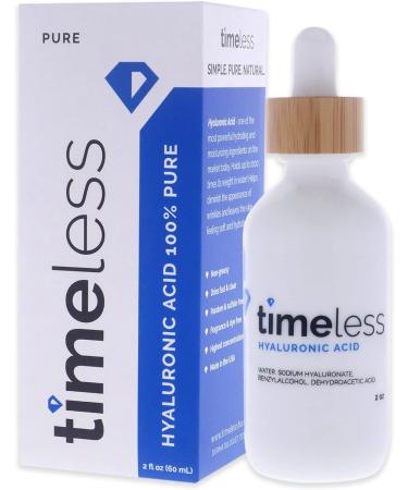 Timeless Hyaluronic Acid 100 Percent Pure Serum Unisex 2 oz - Buy Online on GoSupps.com