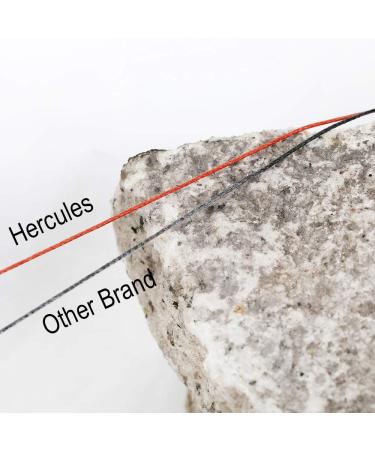Hercules Super Cast Braided Fishing Cord - 100m to 2000m Yards 10LB - 300LB Test 8 Strands Gray PE Braid for Saltwater & Freshwater - 30lb / 0.28mm / 500m (547yds) - Buy Online on GoSupps.com
