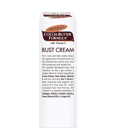 Palmer's Cocoa Butter Formula Bust Cream 4.4 oz - Collagen Elastin & Vitamin E - Firming Skincare for Bust | International Shipping - Buy Online on GoSupps.com