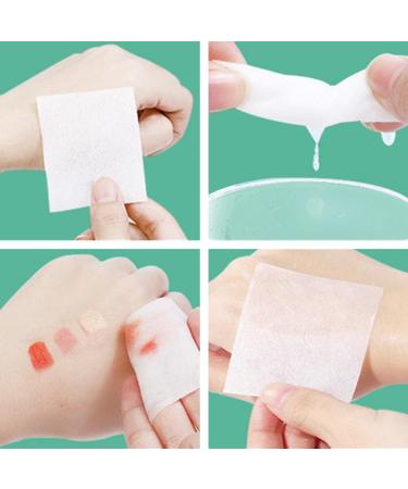 1000pcs Cotton Pads with Box Facial Eye Makeup Remover Pads Hypoallergenic Cotton Cosmetic Pads - Wet Compress Pads - Lint-Free Face Lip Clean Cotton Pads - Buy Online on GoSupps.com