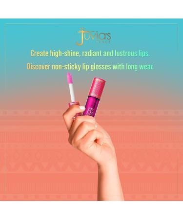 Juvia's Place Red & Berry Lip Gloss - Long-Lasting Non-Sticky Tinted Hydrating Formula for Glowy Lips - Buy Online on GoSupps.com