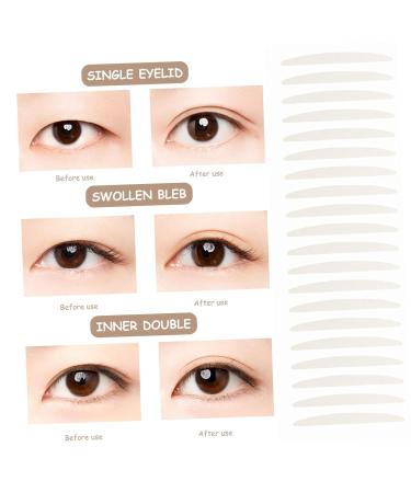 FOMIYES Double Eyelid Tape - 60 Sheets Adhesive Stickers for Hooded Eyes | Perfect Eyelid Strips for Makeup - Buy Online on GoSupps.com