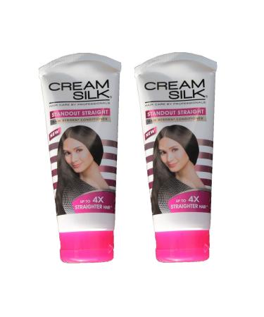 Lot of 2 Cream Silk Conditioner Standout Straight for Straighter Hair Creamsilk 180ml - Buy Online on GoSupps.com
