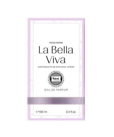 Hybrid & Company Women La Bella Viva Happiness Pour Femme Eau De Parfum Vaporisateur Natural Spray 3.4 Fl Oz - Buy Online on GoSupps.com