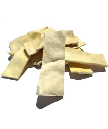 Beef Cheek Chips for Dogs - CHEW Treat - *(2x6 INCH Natural 20 Count Approx. 448 Grams)* - Rawhide Free - All Natural Beef Cheek Chips - Long Lasting Dog CHEW - Beef Cheek - Beef Treat for Dogs ORIGINAL 22.4 g (Pack of 20) - Buy Online on GoSupps.com